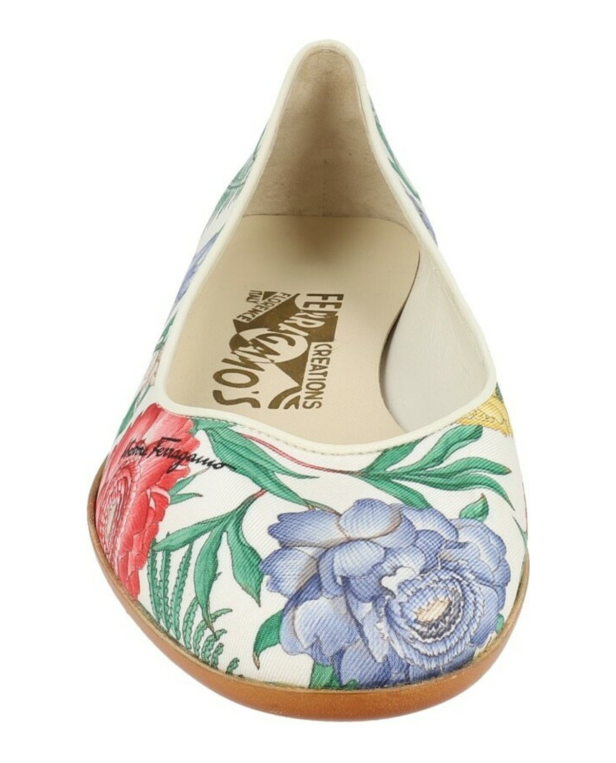 Ferragamo Womens Doris Archive Limited Edition 1950's Ballet Flats