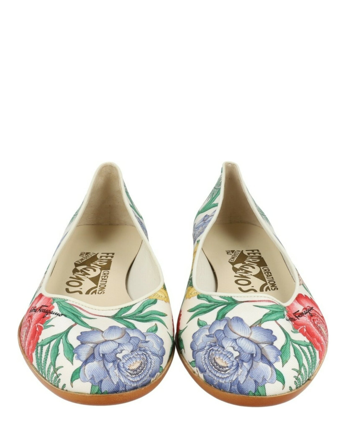 Ferragamo Womens Doris Archive Limited Edition 1950's Ballet Flats