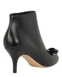 Ferragamo Womens Vara Bow Ankle Boots - Narrow Width
