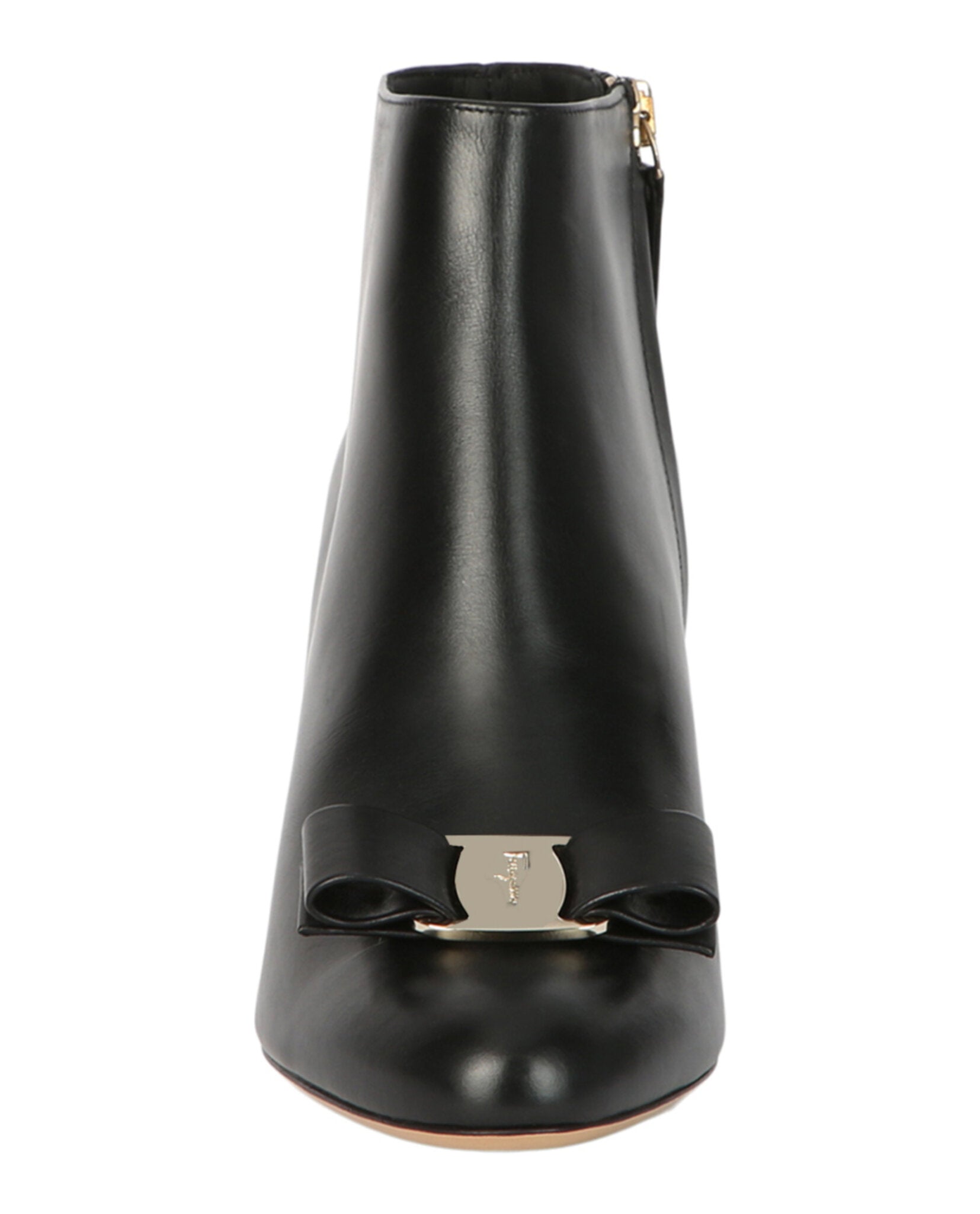 Ferragamo Womens Vara Bow Ankle Boots - Narrow Width
