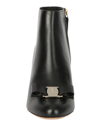 Ferragamo Womens Vara Bow Ankle Boots - Narrow Width