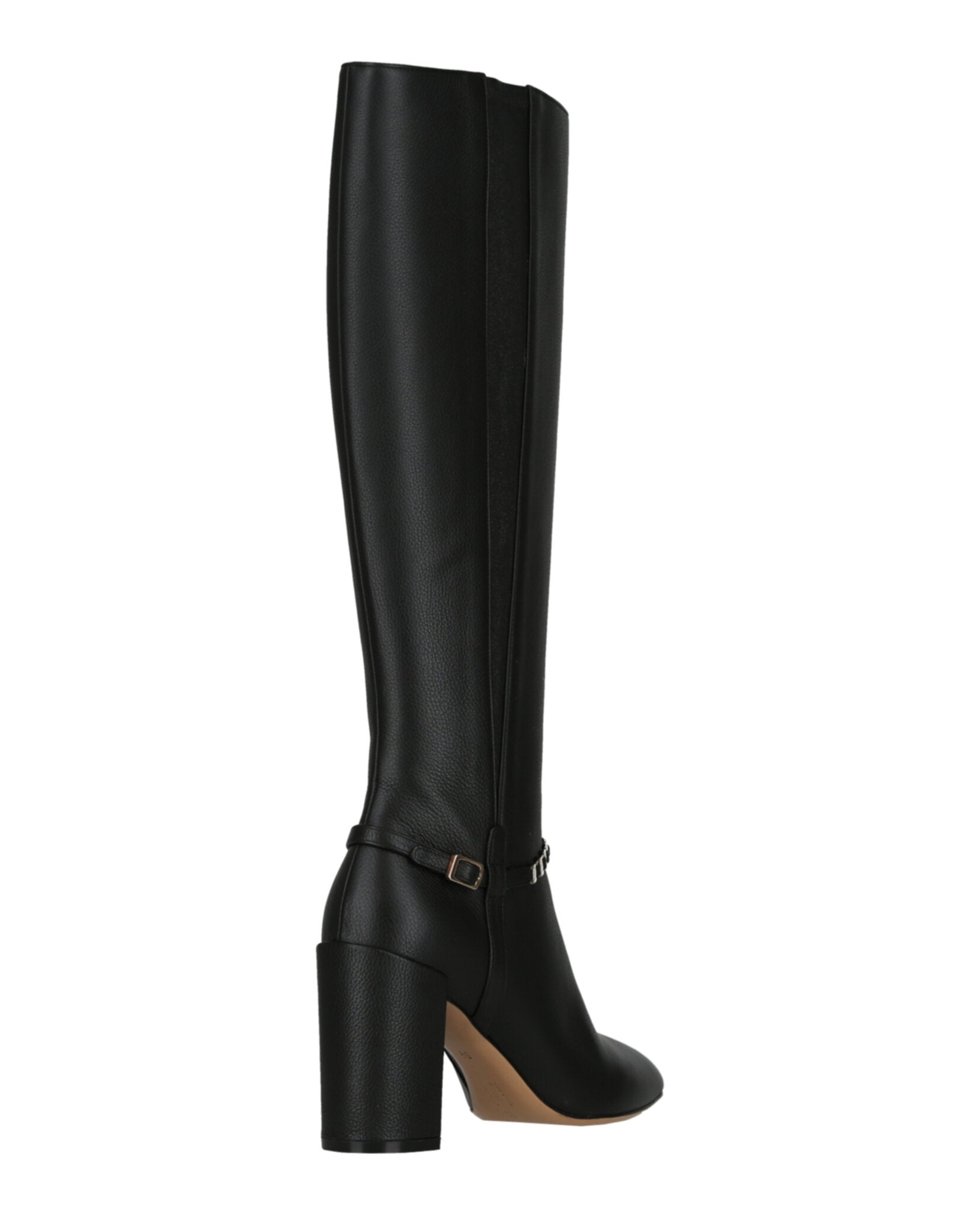 Ferragamo Womens Triba Leather Knee-High Boots