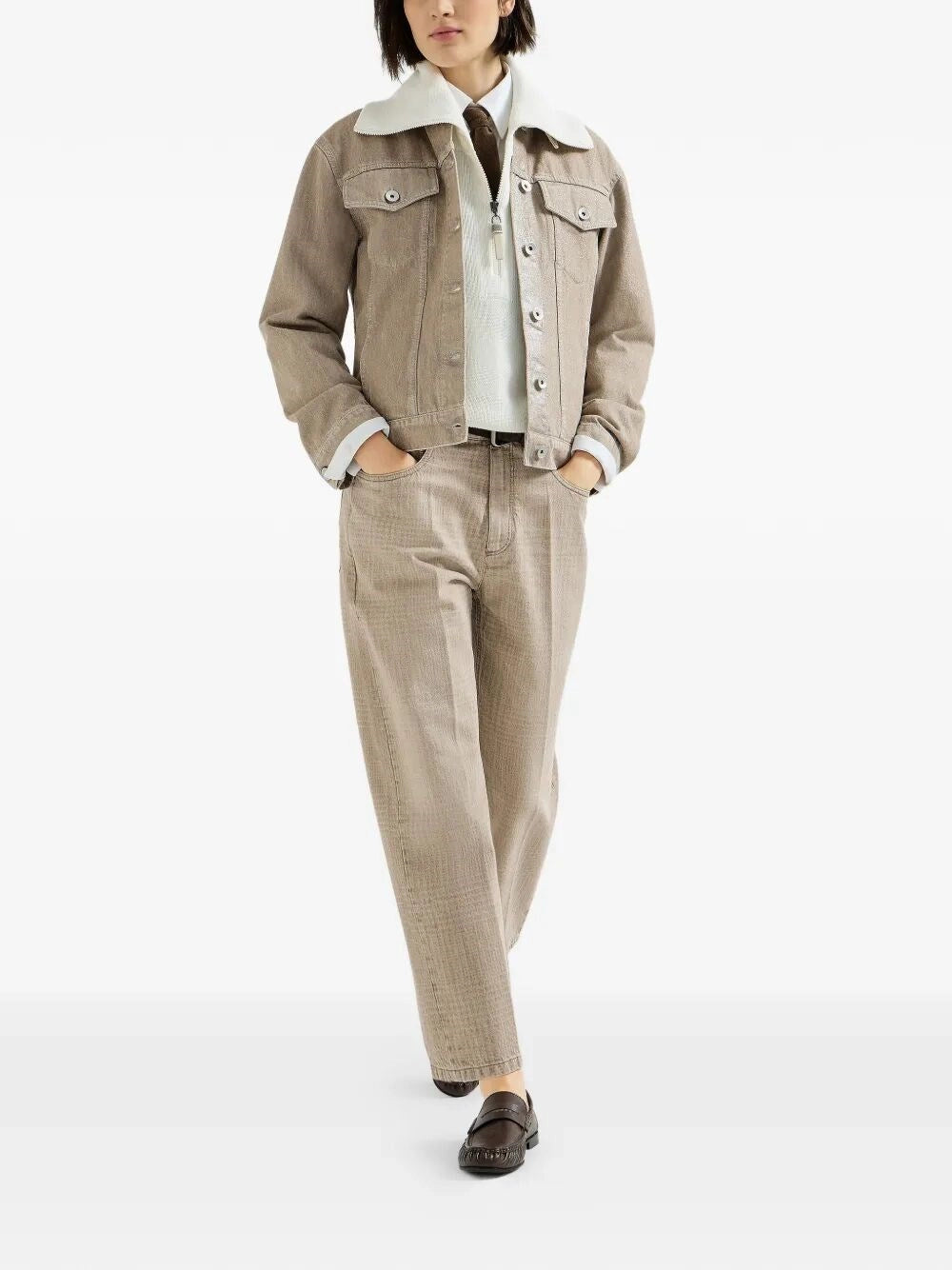 Brunello Cucinelli Women Contemporary Square Jeans