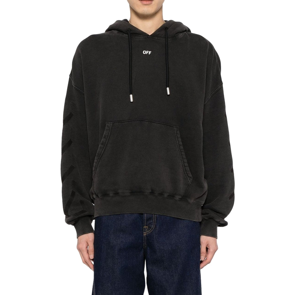 Off-White Off-White St. Matthew Over Cotton Hoodie Sweatshirt Men