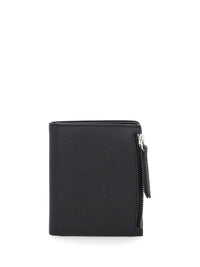 Maison Margiela Maison Margiela Women Compact Leather Wallet With Side Zip