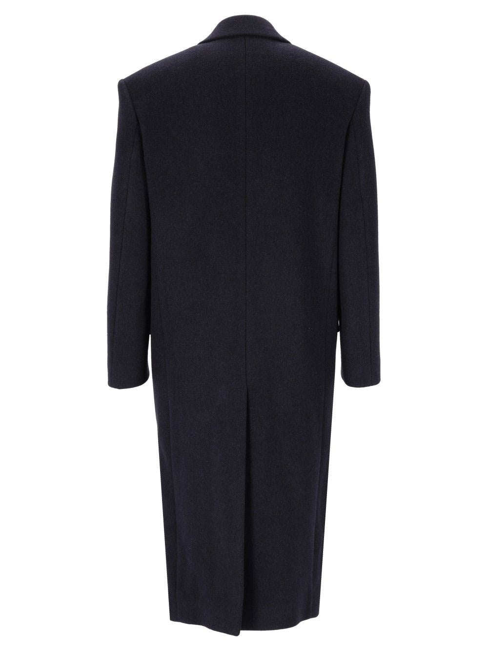 Saint Laurent Men Double-Breasted Coat