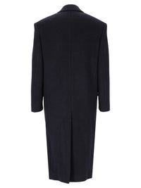 Saint Laurent Men Double-Breasted Coat