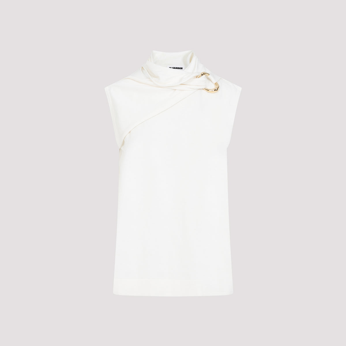 Jil Sander Draped Knitted Tank Top Women