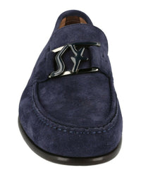 Ferragamo Mens Prerov Suede Loafers