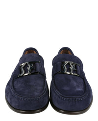 Ferragamo Mens Prerov Suede Loafers