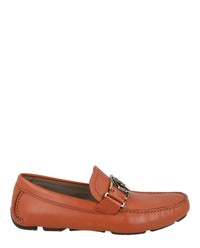 Ferragamo Mens Peter Leather Drivers