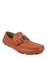 Ferragamo Mens Peter Leather Drivers