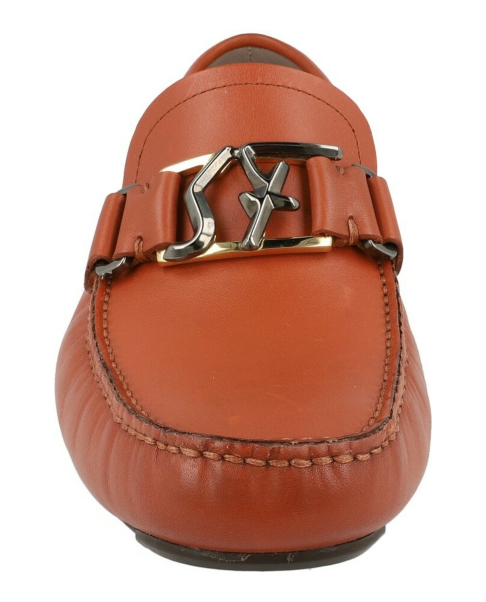 Ferragamo Mens Peter Leather Drivers