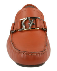 Ferragamo Mens Peter Leather Drivers