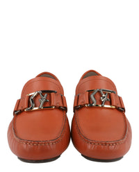 Ferragamo Mens Peter Leather Drivers