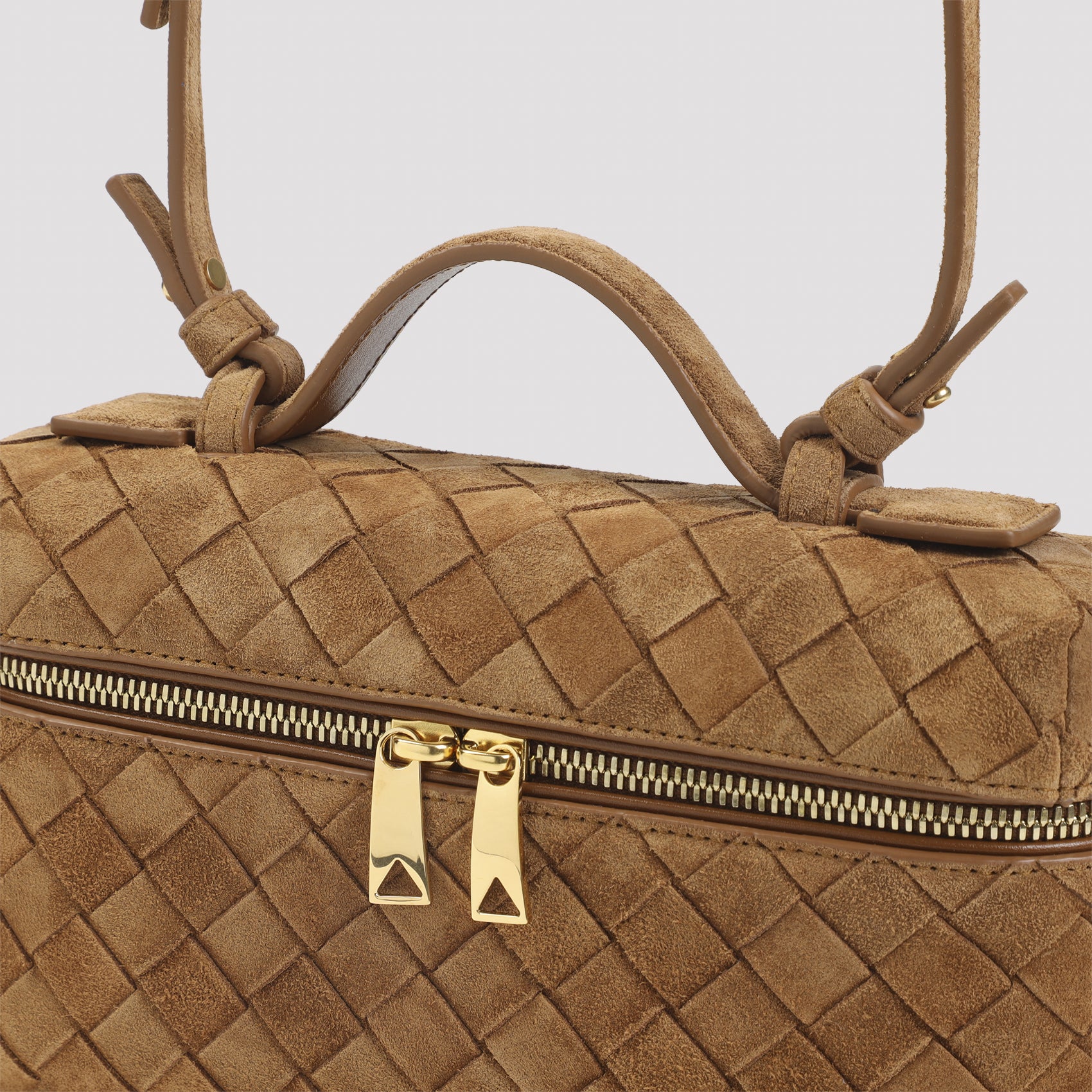 BOTTEGA VENETA Bottega Veneta Bang Bang Suede Vanity Case Bag Women