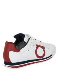 Ferragamo Mens Pring Leather Sneakers