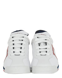Ferragamo Mens Pring Leather Sneakers