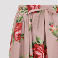 Dolce & Gabbana Cotton Midi Skirt Women