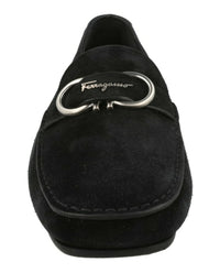 Ferragamo Mens Palinuro Suede Loafers