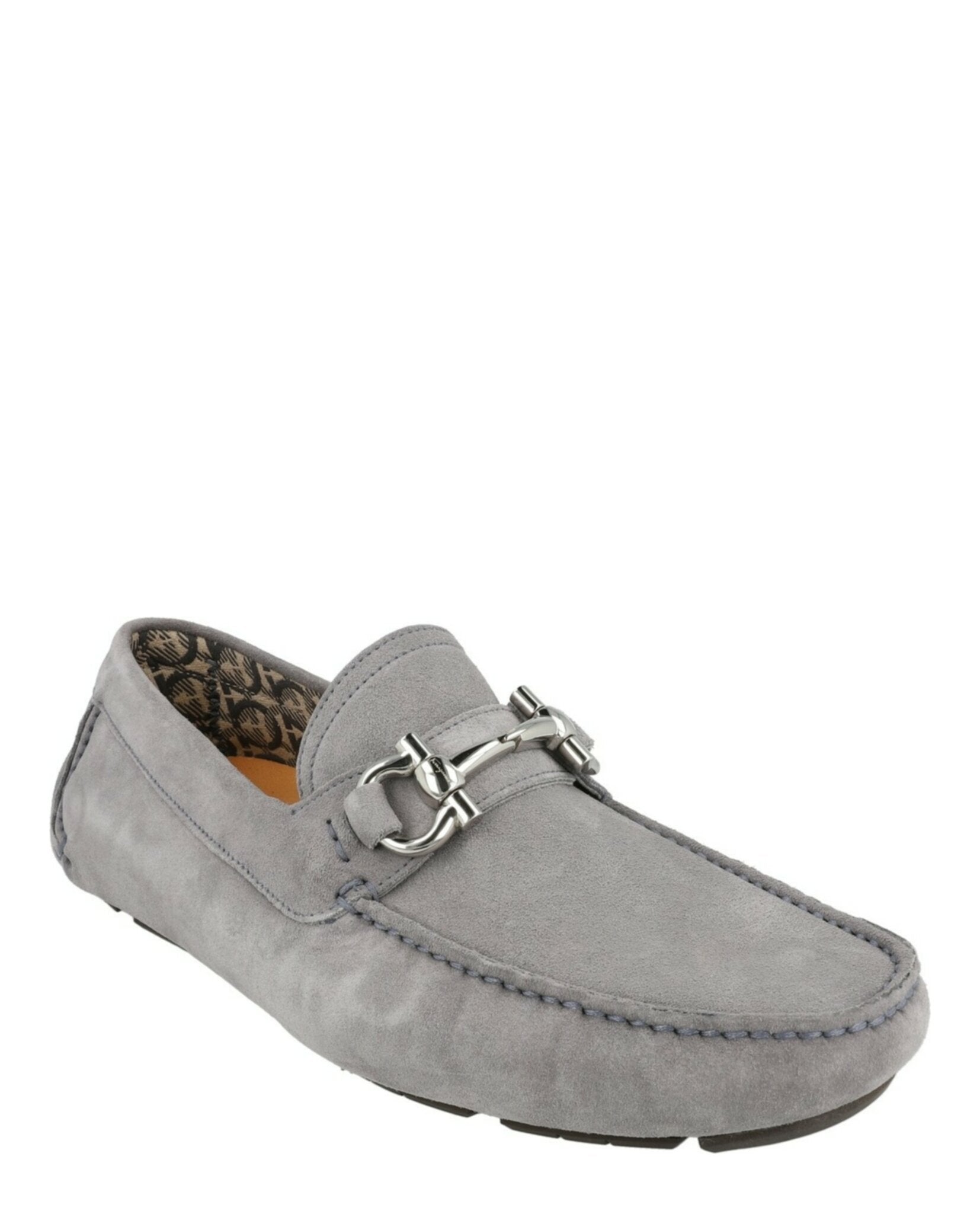 Ferragamo Mens Parigi Eco Suede Drivers