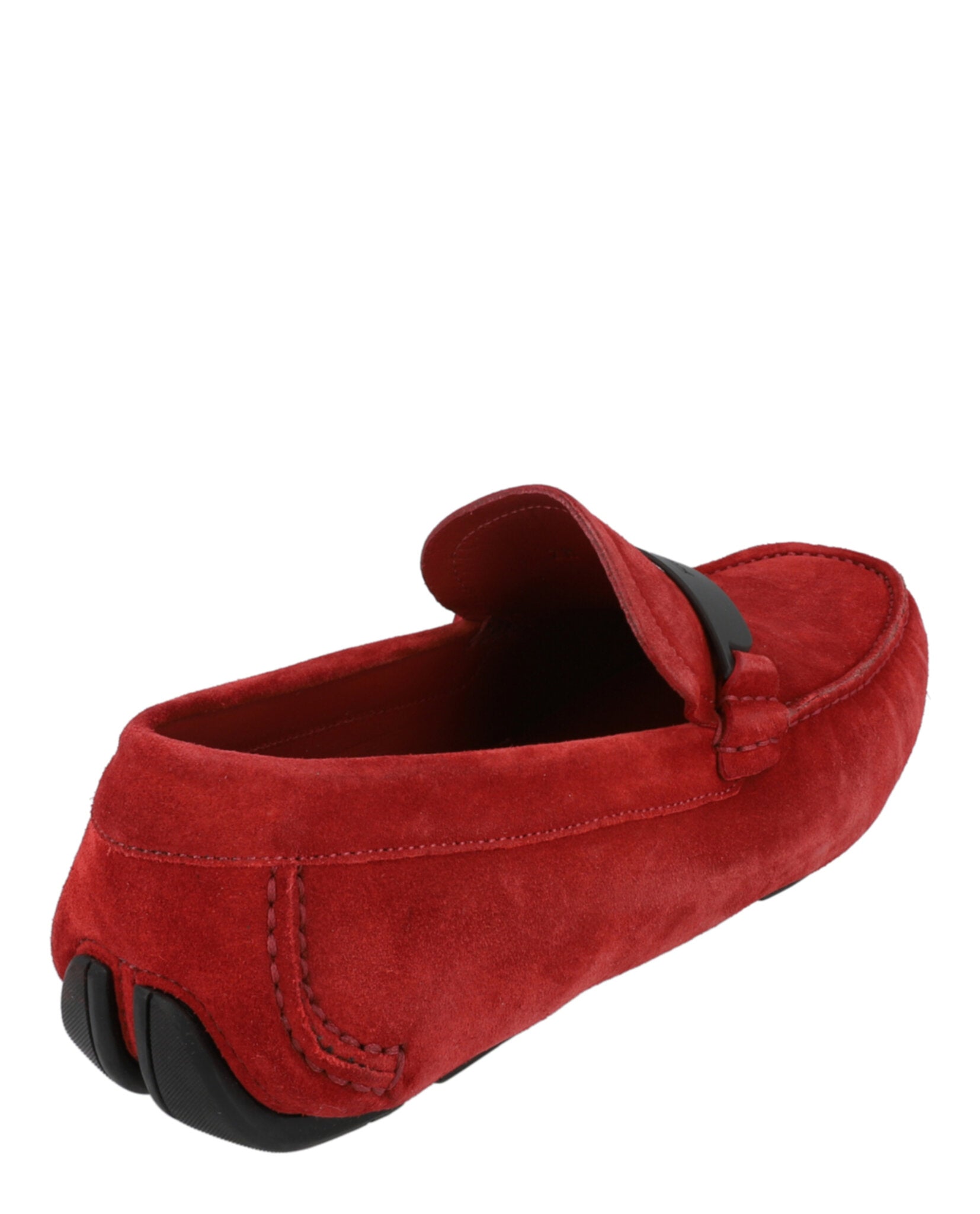 Ferragamo Mens Switch Suede Drivers