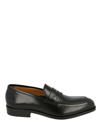 Ferragamo Mens Ness Leather Penny Loafers