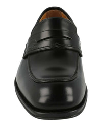 Ferragamo Mens Ness Leather Penny Loafers