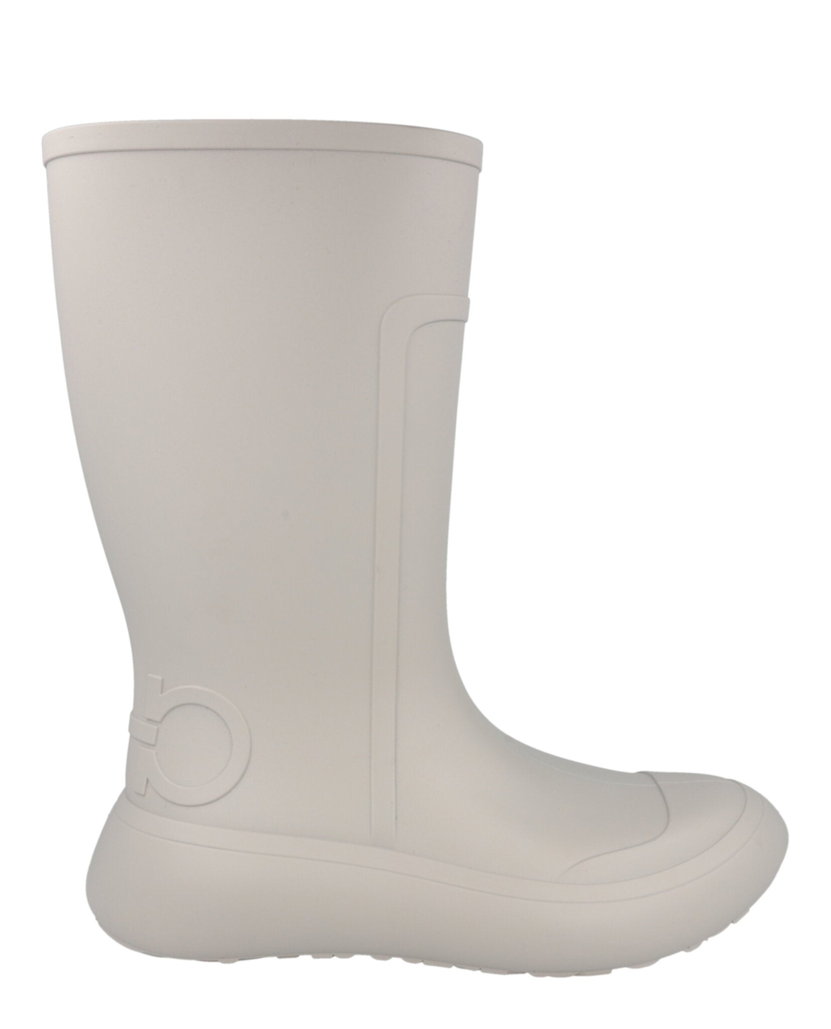 Ferragamo Mens Gancini Rainboots Grey