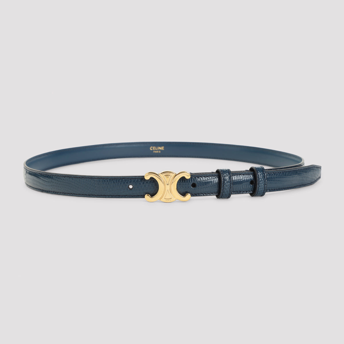 Celine Triomphe Leather Belt Women