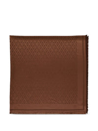 VALENTINO GARAVANI Toute La V Wool And Silk Shawl Women