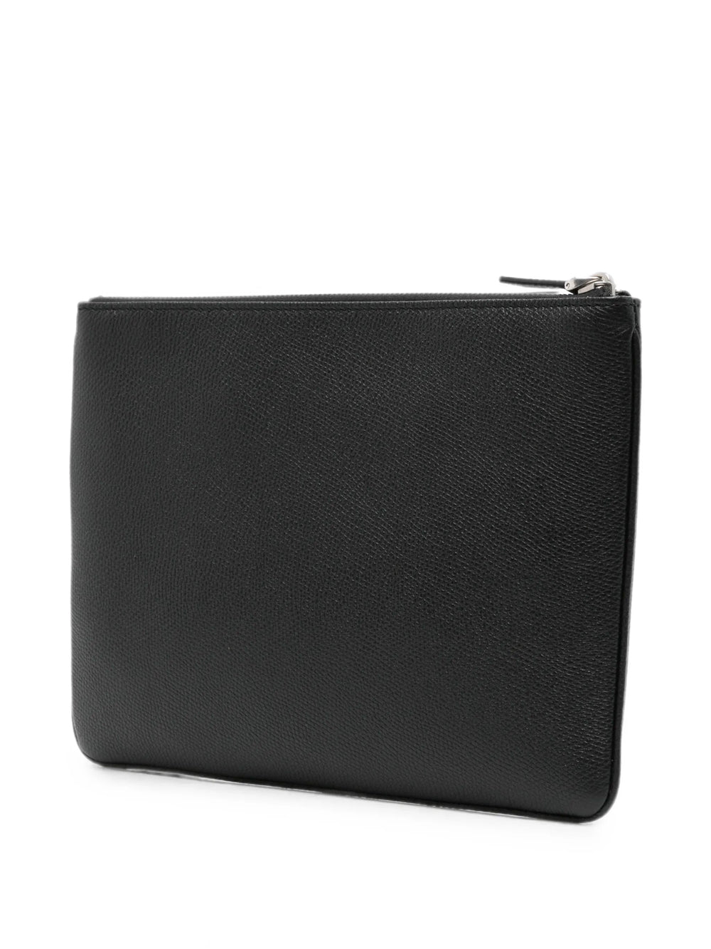 VALENTINO GARAVANI Valentino Garavani Men Valentino Garavani Vlogo Signature Grainy Calfskin Pouch