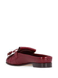 FENDI Baguette Leather Sabots Women