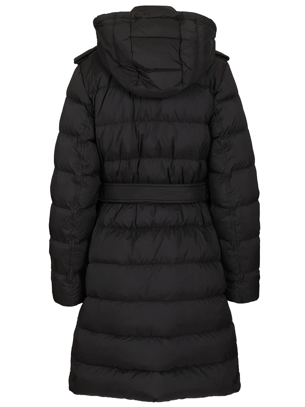 BURBERRY LONDON ENGLAND Belted Quilted Long Coat Women