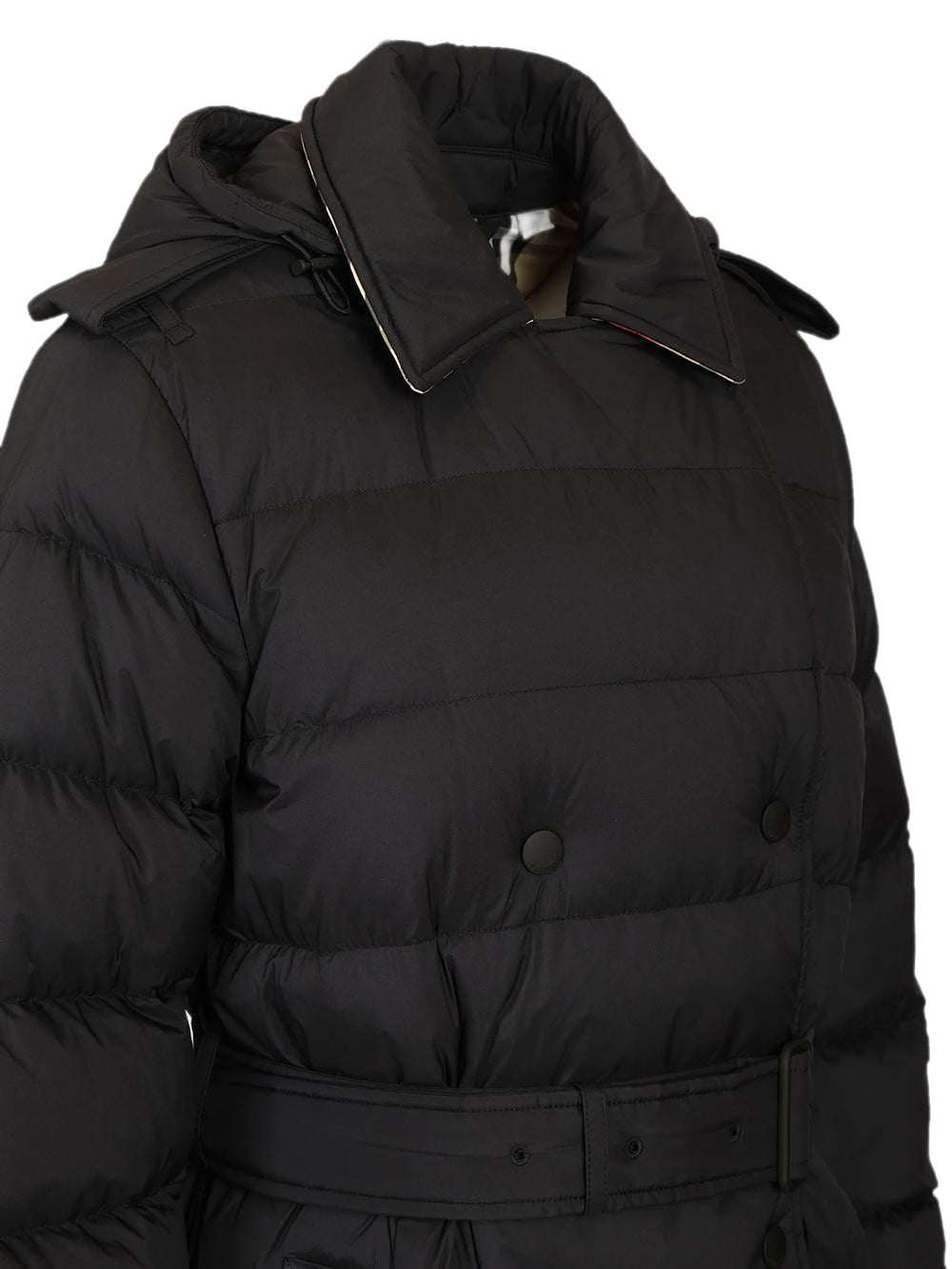 BURBERRY Burberry Women Belted Quilted Long Coat