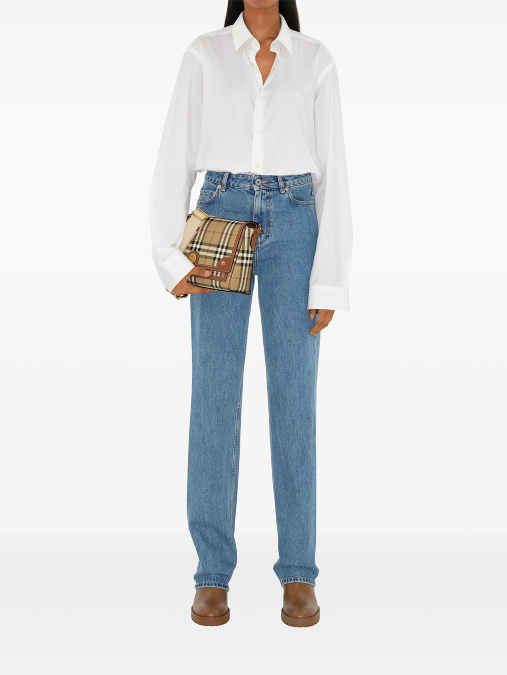 BURBERRY Burberry Women Checked Crossbody Bag