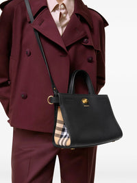 BURBERRY Burberry Women Mini Cotswolds Check Tote Bag