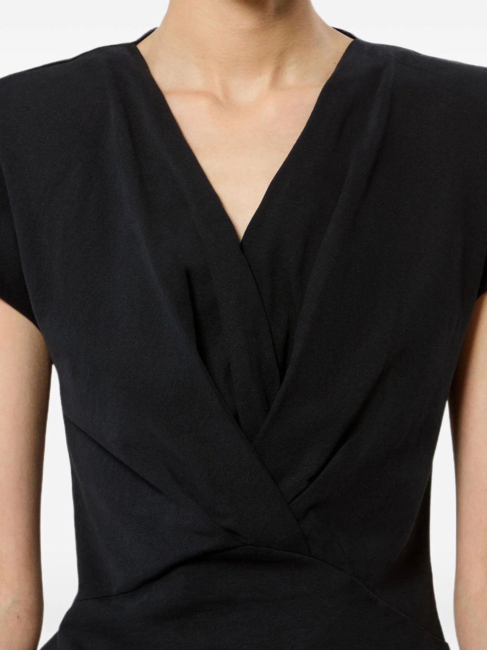 ISABEL MARANT Isabel Marant Women Nadrine Draped Cotton Jersey T-Shirt