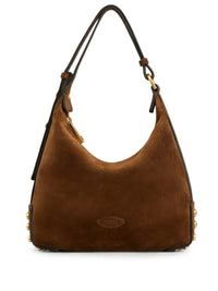 TOD`S Metal Dots Mini Bag In Suede Women