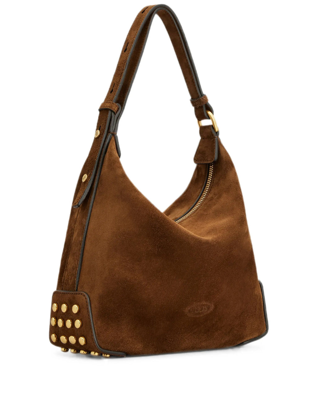 Tod's Women Metal Dots Mini Bag In Suede