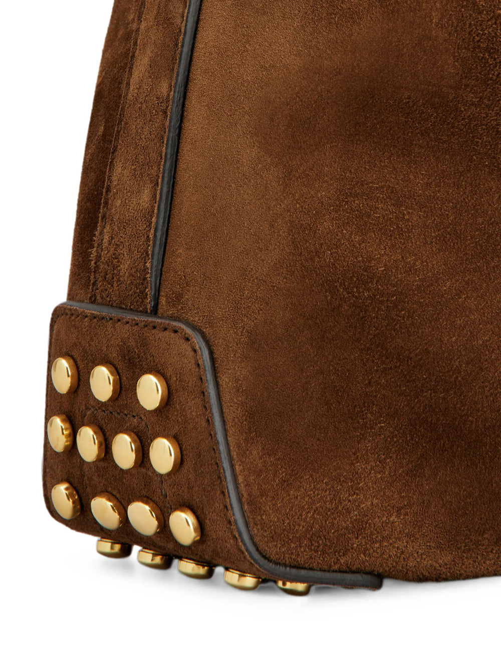 Tod's Women Metal Dots Mini Bag In Suede