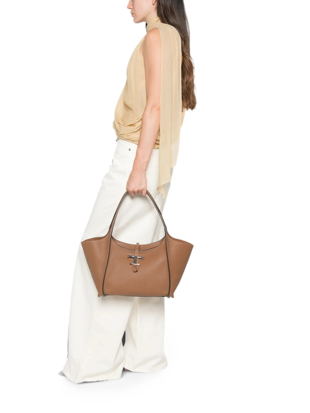 TOD'S Tod's Women T Timeless Small Leather Shopping Bag