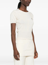 VIVIENNE WESTWOOD Vivienne Westwood Women Bea Orb-Embroidered Short-Sleeve Top