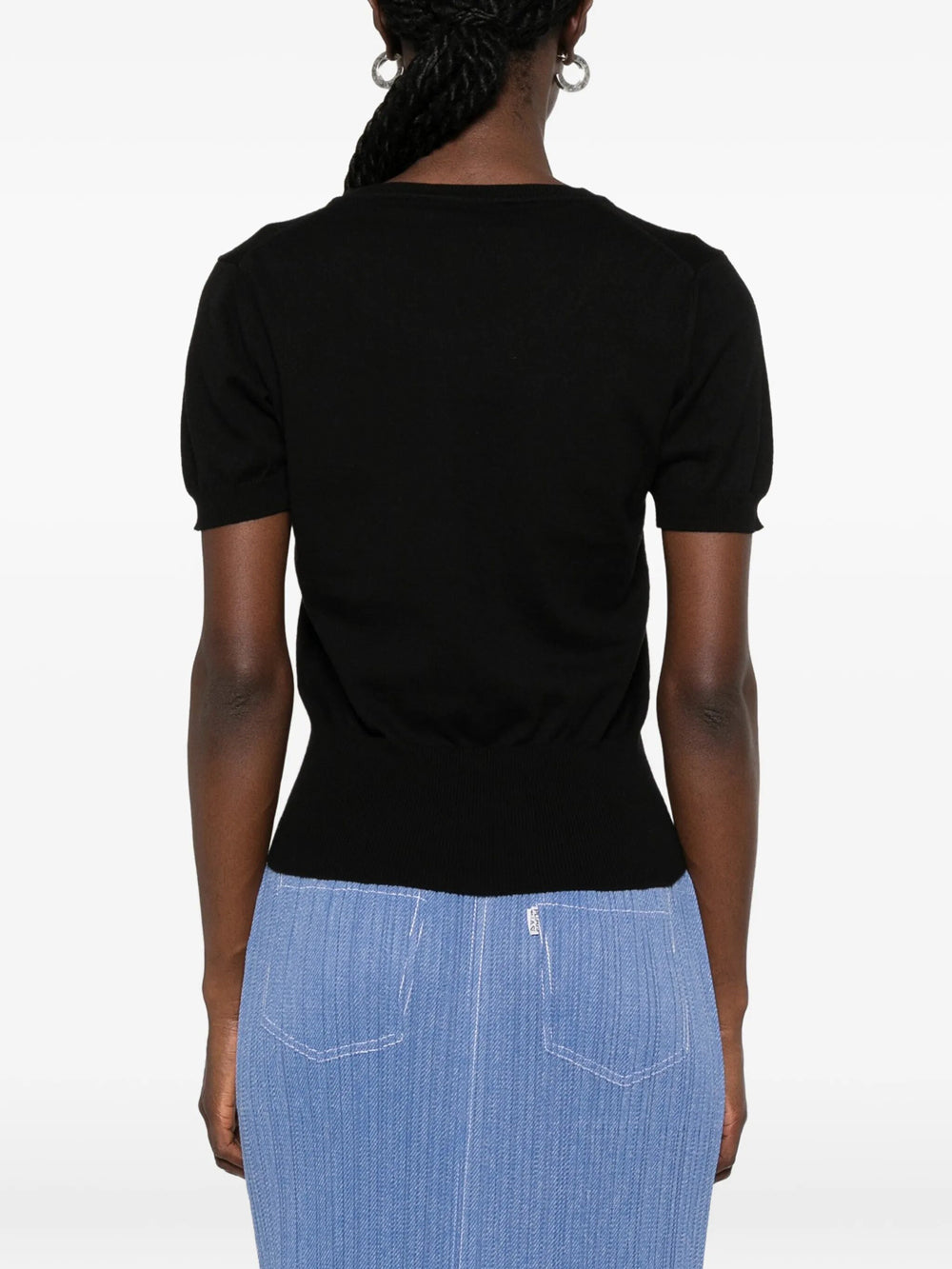 VIVIENNE WESTWOOD Vivienne Westwood Women Bea Orb-Embroidered Short-Sleeve Top