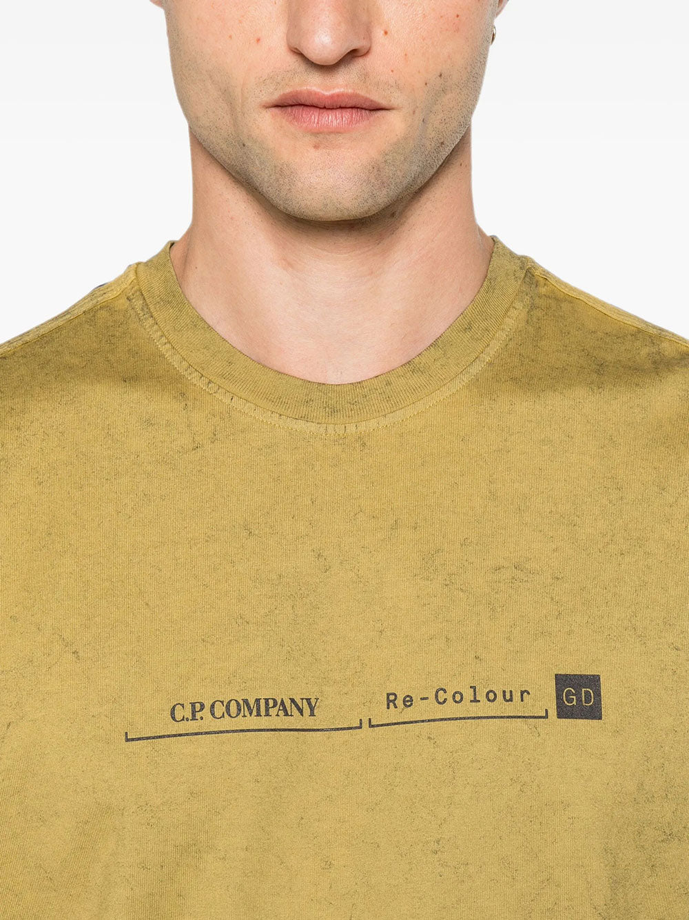 C.P. COMPANY C.P. Company Men Mercerized Jersey Logo-Print T-Shirt