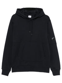 C.P. COMPANY C.P. Company Men Diagonal Raised Fleece Hooded Lens Sweatshirt