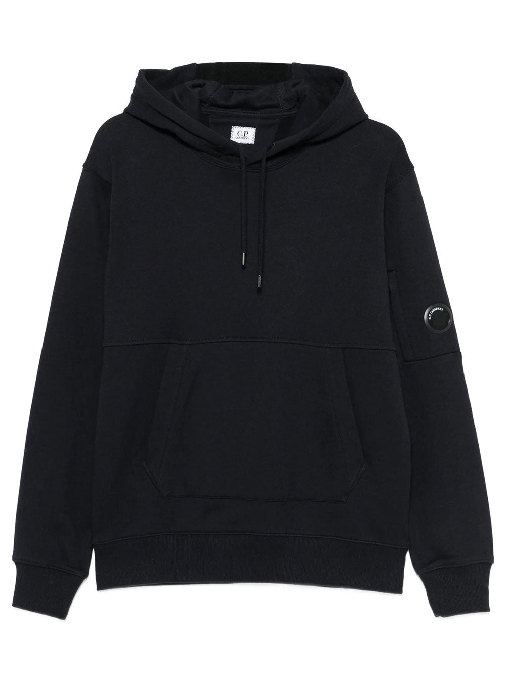 C.P. COMPANY Diagonal Raised Fleece Hooded Lens Sweatshirt Women