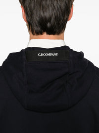 C.P. COMPANY C.P. Company Men Diagonal Raised Fleece Hooded Lens Sweatshirt