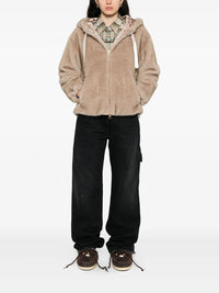Herno Women Soft Faux-Fur Hooded Jacket