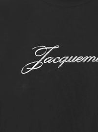 JACQUEMUS Jacquemus Women Le T-Shirt Jacquemus In Cotton Blend With Logo Print